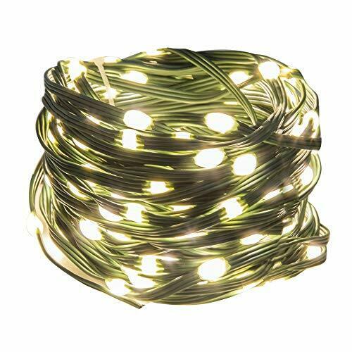 Photo 1 of Vanthylit 150 LED Fairy String Lights with Green Wire Twinkle Warm White