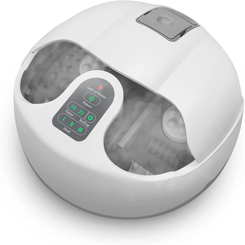 Photo 1 of Snailax Steam Foot Spa Massager,Foot Bath Massager with Heat,Shiatsu Foot Sauna Steam Massager,3 Heat Levels, Home Pedicure Foot Spa Relieves Stress