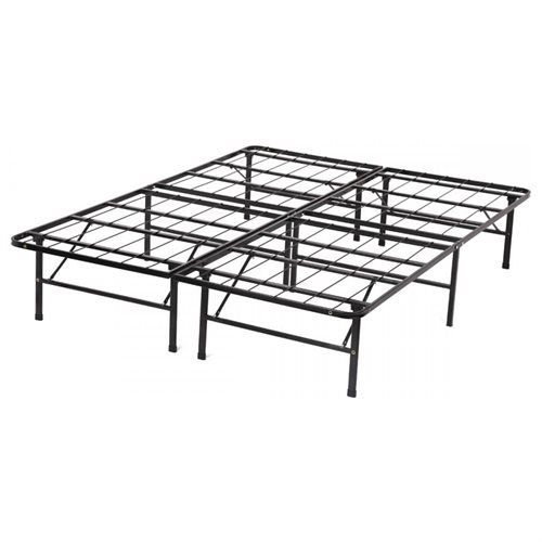 Photo 1 of Full Modern Bi-Fold Folding Platform Metal Bed Frame Mattress Foundation