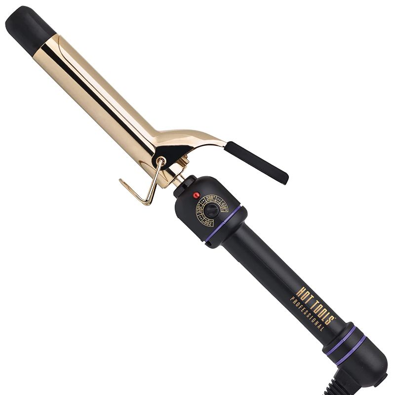 Photo 1 of HOT TOOLS Professional 24K Gold Curling Iron/Wand, 1 inch
