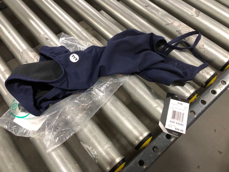 Photo 2 of TYR Women's Durafast One Solids Swimsuit, Navy, Size 28, Navy, Size Size 28 FcrO, SIZE XS