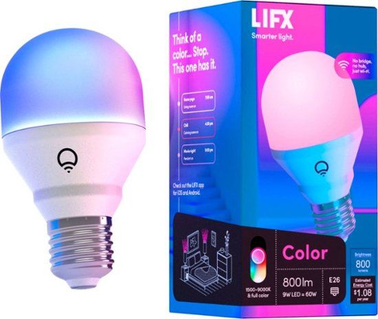 Photo 1 of LIFX Color, E26 Edison Screw
