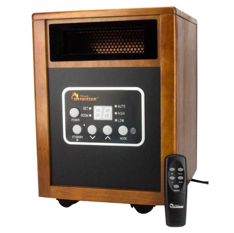 Photo 1 of Dr. Infrared Heater DR-968 Portable Space Heater, 1500W
