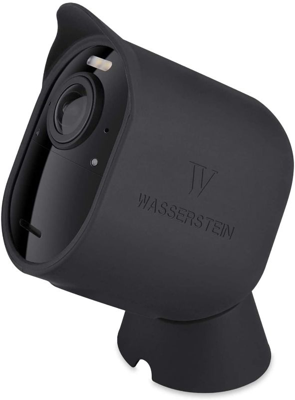 Photo 1 of Wasserstein Protective Silicone Skins Compatible with Arlo Essential 3pack- black