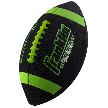 Photo 1 of Franklin Sports Grip-Rite Junior Football in Black/yellow Yellow/black
