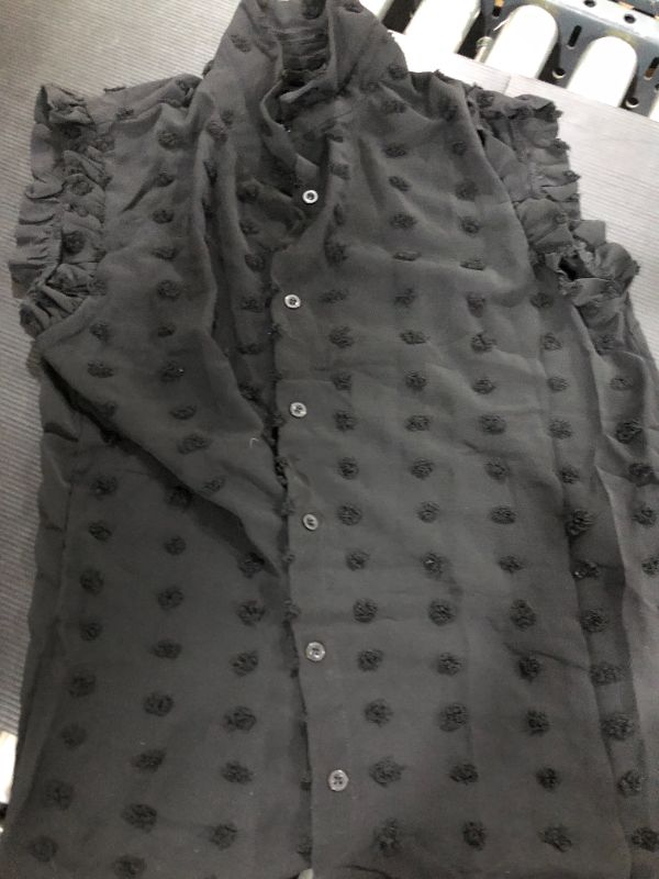Photo 1 of Black Sleeveless Dress Top [Size M]