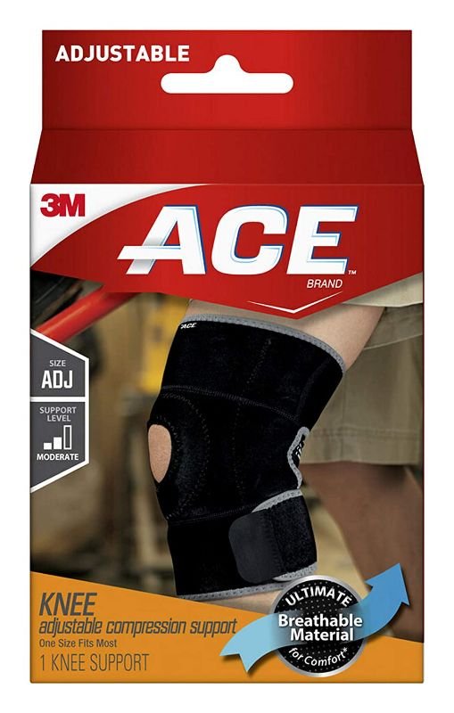 Photo 1 of ACE Adjustable Knee Brace, Provides Support & Compression to Arthritic and Painful Knee Joints