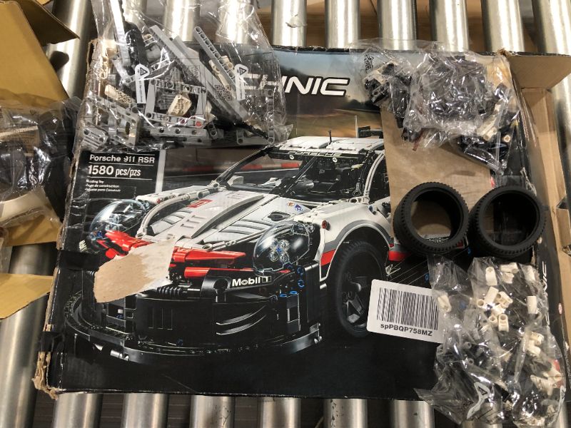 Photo 3 of LEGO Technic Porsche 911 RSR 42096 Race Car Building Set STEM Toy for Boys and Girls Ages 10+ Features Porsche Model Car with Toy Engine (1,580 Pieces)