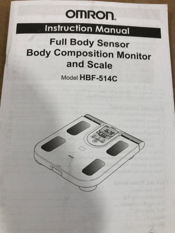 Photo 2 of Omron Body Composition Monitor with Scale - 7 Fitness Indicators & 90-Day Memory