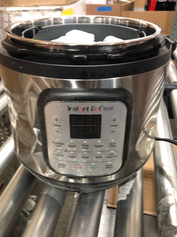 Photo 1 of Instant Pot 8 qt 11-in-1 Air Fryer Duo Crisp + Electric Pressure Cooker