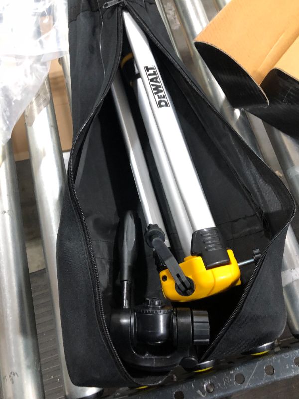 Photo 2 of dewalt dw0881t laser tripod with tilting head