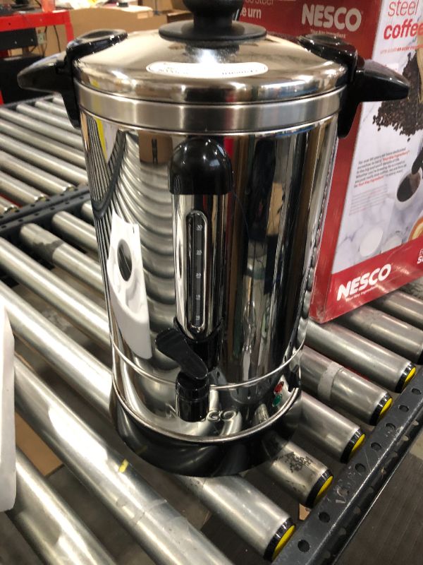 Photo 3 of Nesco Professional Coffee Urn, 30 Cups, Stainless Steel
