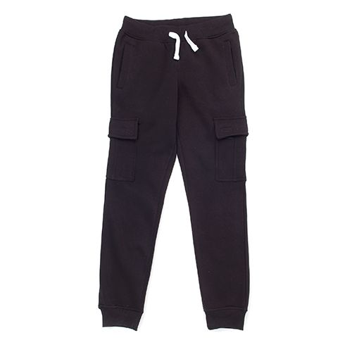 Photo 1 of Boys (8-20) SOUTHPOLE Fleece Cargo Joggers S, Black