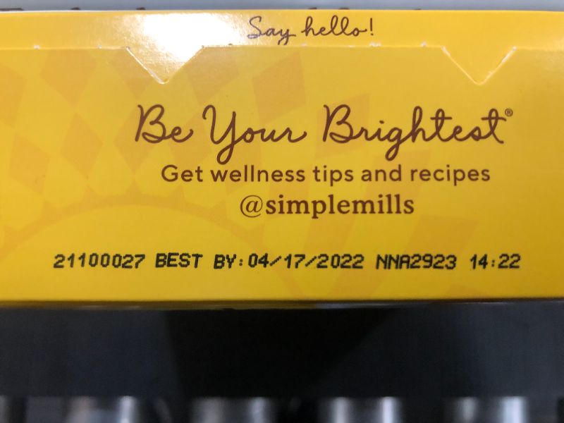 Photo 2 of [2 Pack] Simple Mills Sweet Thins Honey Cinnamon 4.25 Oz [EXP 4-22]