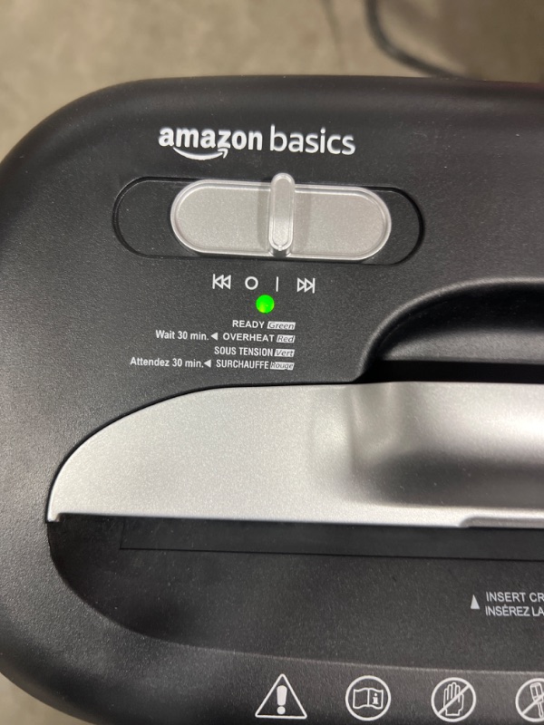 Photo 2 of Amazon basics paper shredder 