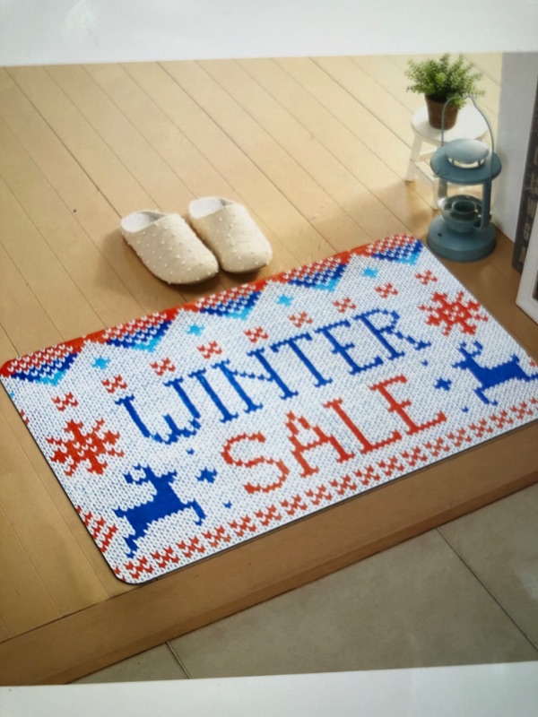 Photo 1 of 31.5 - 20 WASHABLE CHRISTMAS RUGS WINTER SALE