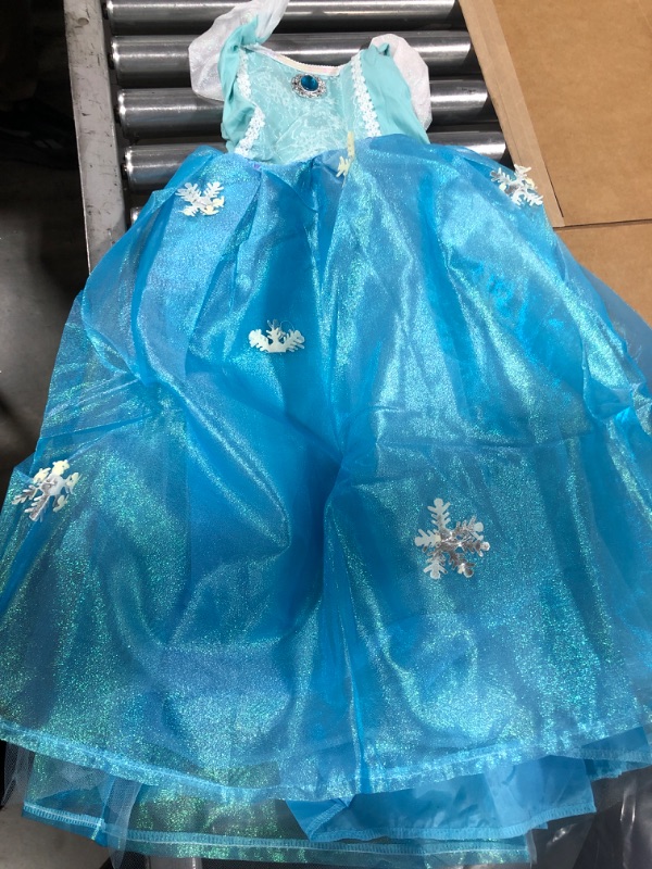 Photo 2 of SNOW PRINCESS DRESS SIZE 10-12 