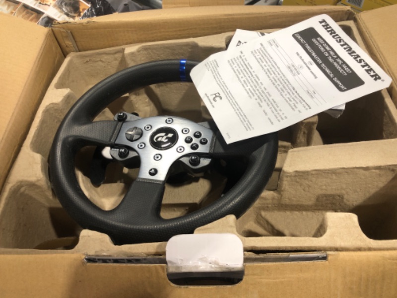 Photo 5 of Thrustmaster T300 RS - Gran Turismo Edition Racing Wheel (PS5,PS4,PC)
