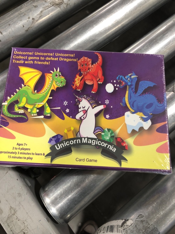 Photo 2 of Unicorn Magicornia - Unicorn Card Game for Kids - Created by a 7 Year Old
