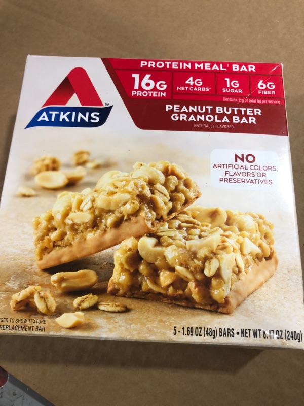 Photo 1 of Advantage Bar, P Butter Granl, 5 pk ( Multi-Pack)
