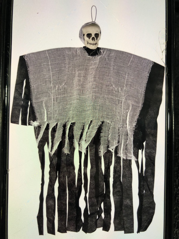 Photo 1 of 1 PC Halloween ghost hanging decorations SKELETON GHOST REAPERS