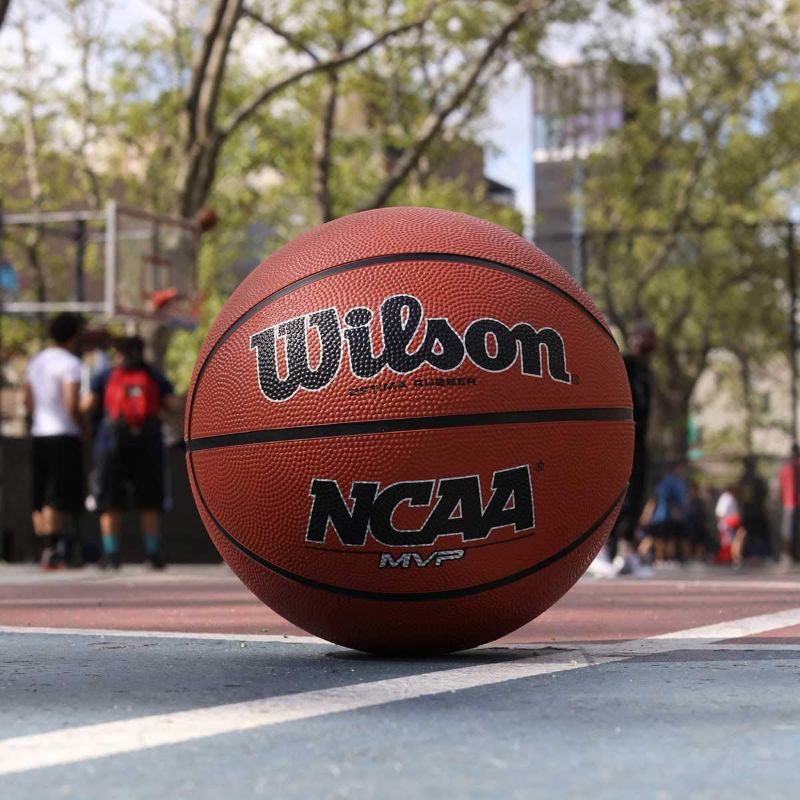 Photo 1 of WILSON NCAA MVP Rubber Basketball