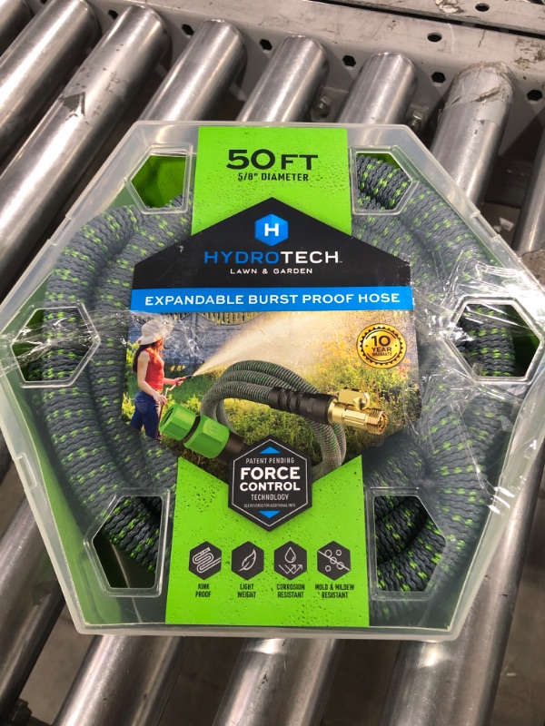 Photo 1 of 5/8 in. Dia. x 50 ft. Burst Proof Expandable Garden Water Hose