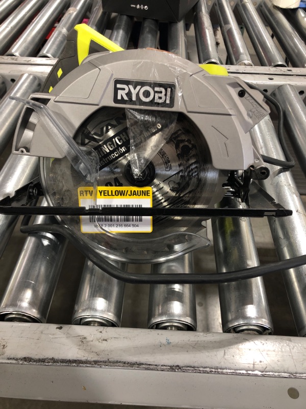 Photo 3 of RYOBI 13 Amp Corded 7-1/4 in. Circular Saw