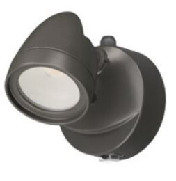 Photo 1 of ETI Lighting 51404141 Wall Mount Security Light 1 Head With Lumen Boost Bronze