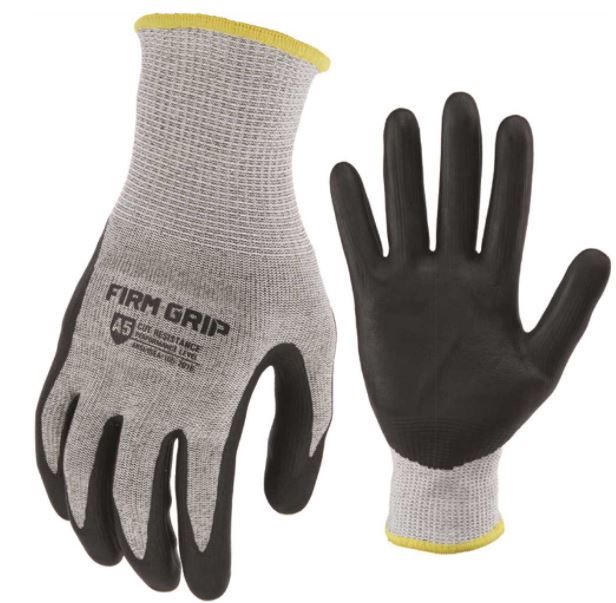 Photo 1 of FIRM GRIP 63471-08 A5 Cut Gray Women's Glove with Touchscreen