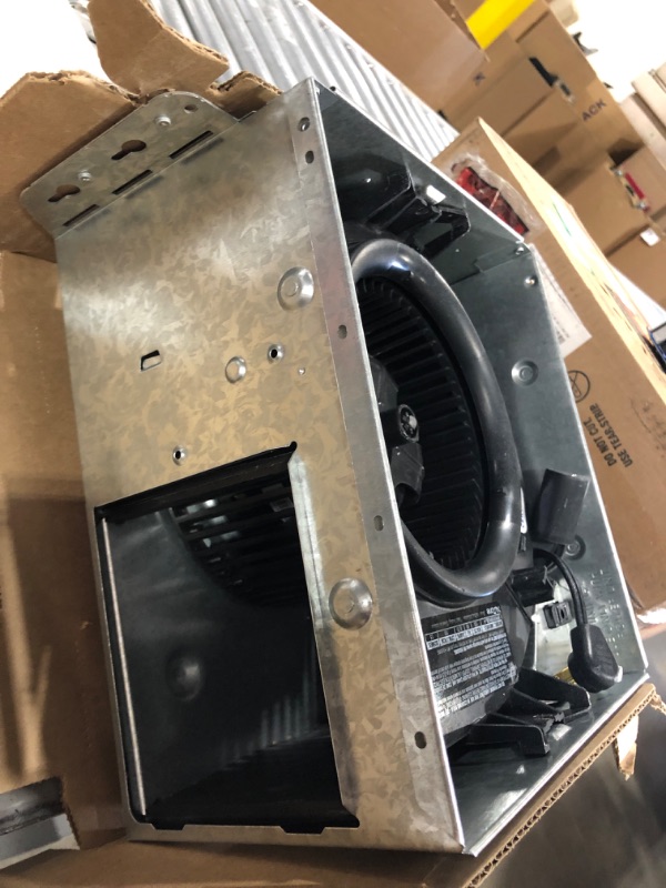 Photo 1 of Broan-NuTone ChromaComfort 110 CFM Ceiling Bathroom Exhaust Fan with Sensonic Stereo Bluetooth Speaker, White (unable to test)