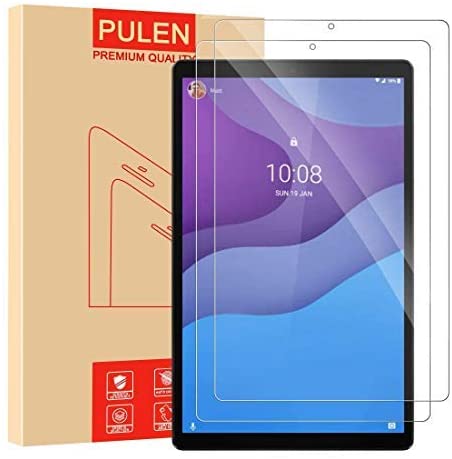 Photo 1 of [2-Pack] PULEN Screen Protecto for Lenovo Tab M10 HD 2nd Gen (TB-X306F/TB-X306X),HD Clear Scratch Resistant Bubble Free Anti-Fingerprints 9H Hardness Tempered Glass 2020 Released (10.1 Inch) SET OF 2
