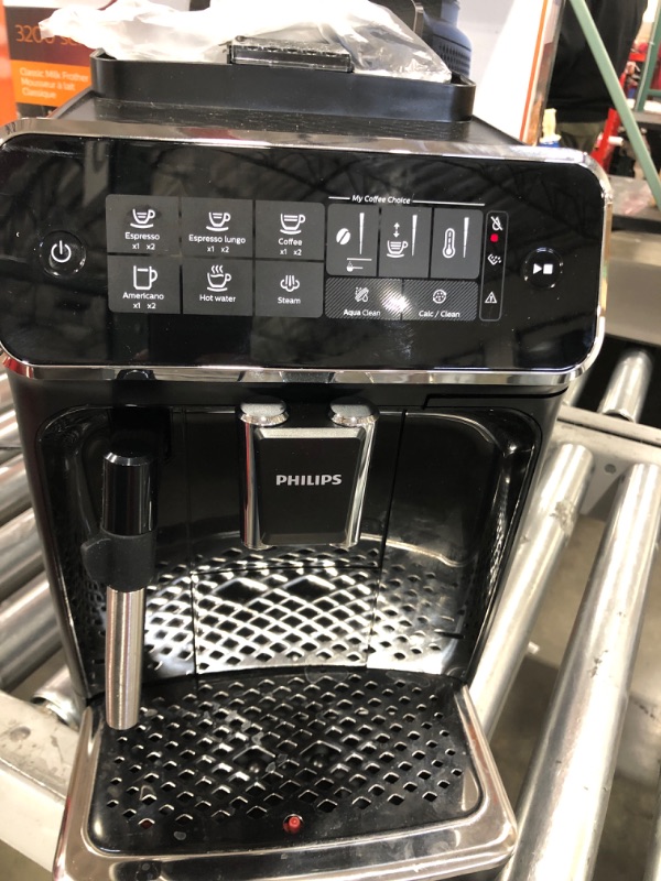 Photo 1 of Philips 3200 Series Fully Automatic Espresso Machine w/ Milk Frother - Black
