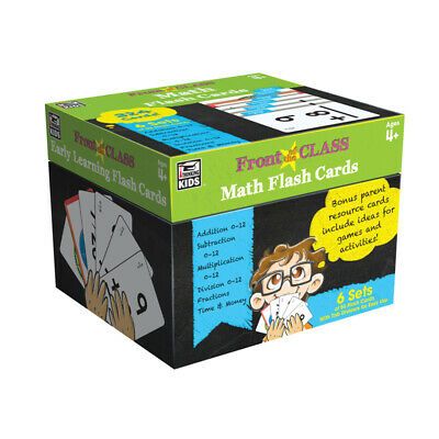 Photo 1 of CARSON-DELLOSA Math Flash Cards Gr Pk-3 734063
