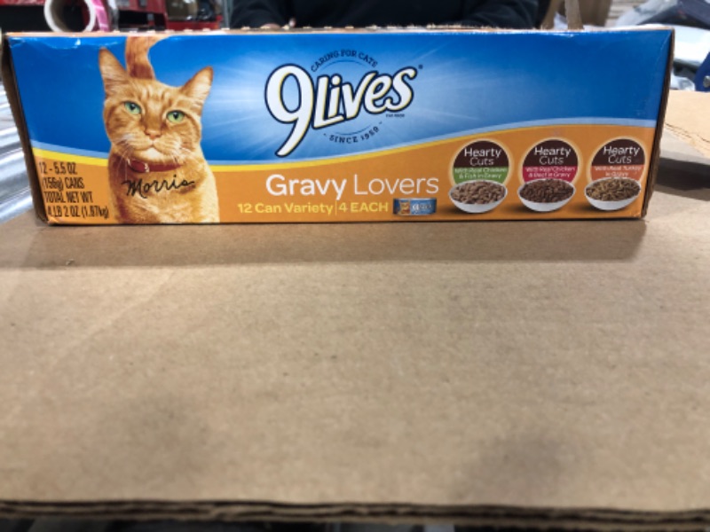 Photo 3 of 9Lives Variety Pack Favorites Wet Cat Food, 5.5 Ounce Cans
