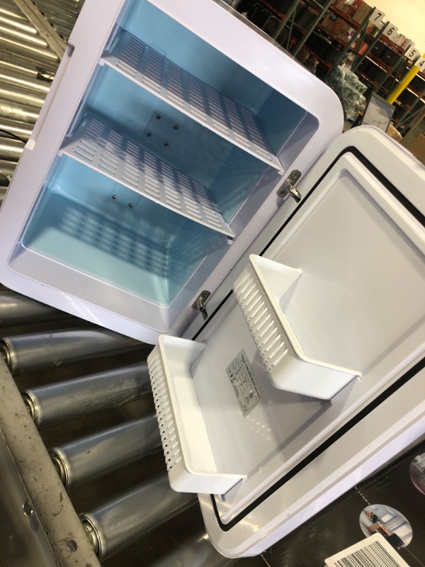 Photo 1 of Cooluli Concord White 20 LITER Compact Cooler Warmer Mini Fridge