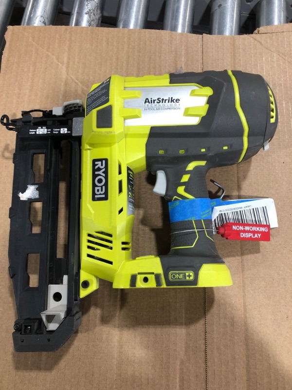 Photo 3 of ONE+ 18V Cordless AirStrike 18-Gauge Brad Nailer (Tool Only) 