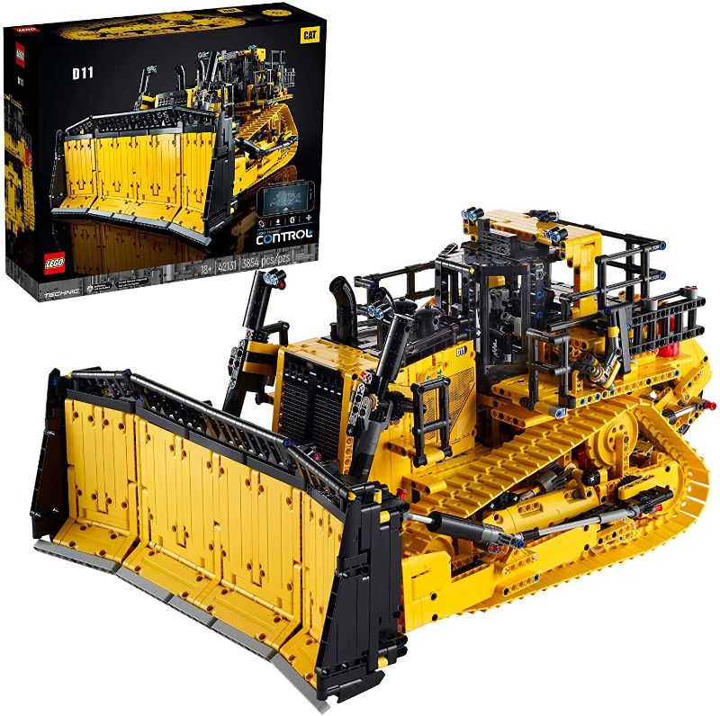 Photo 1 of LEGO Technic App-Controlled Cat D11 Bulldozer 42131; A True-to-Life Replica of an Iconic Construction Machine (3,854 Pieces)
