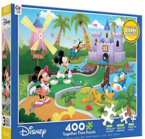 Photo 1 of Ceaco Disney Together Time: Mini Golf Kids' Jigsaw Puzzle - 400pc