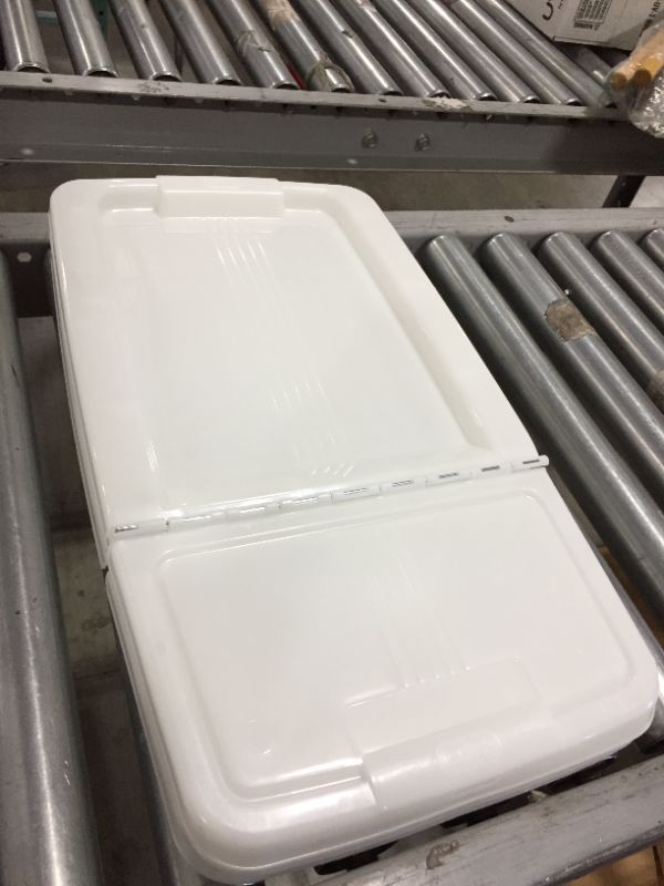 Photo 3 of 3 Pack of Storage Containers with Lids (white)