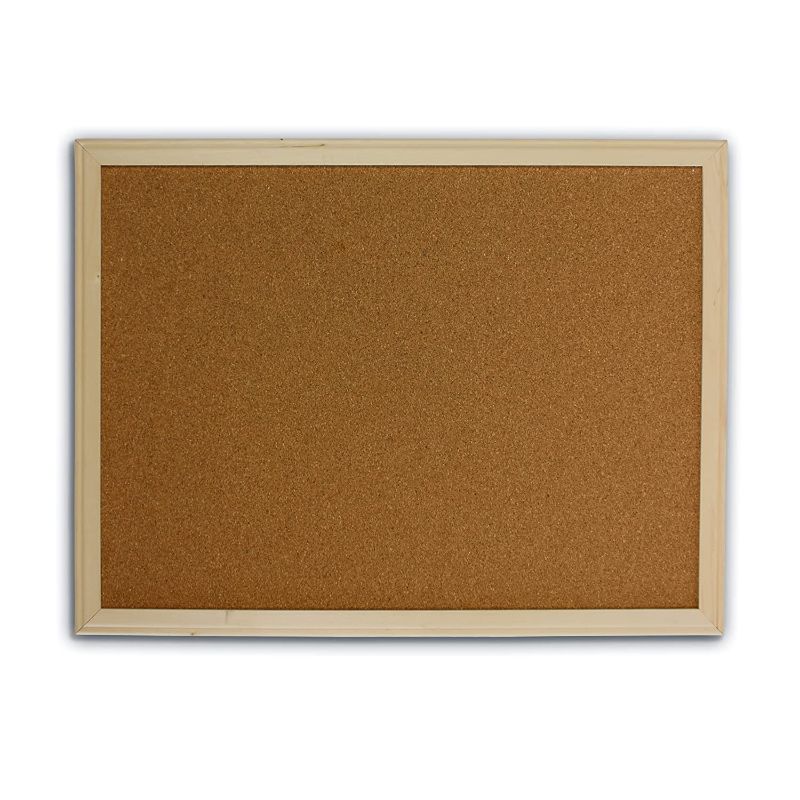 Photo 1 of 18 x 24 Wood Framed Cork Board
