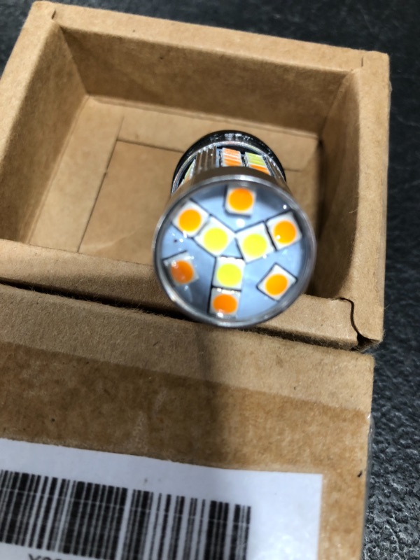 Photo 3 of 3157 LED BULBS, WHITE & AMBER. PACK OF 2.