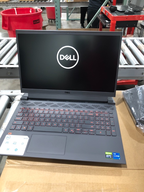 Photo 4 of Dell G15 5511 Gaming Laptop - 15.6 inch FHD 120Hz Display - Intel Core i5-11400H, 8GB DDR4 RAM, 512GB SSD, NVIDIA GeForce RTX 3050 4GB GDDR6, Windows 10 Home - Black
