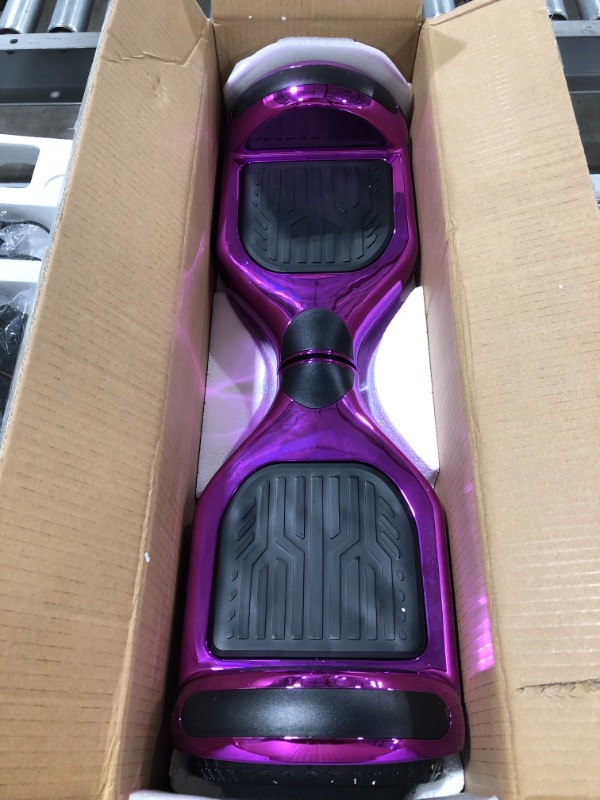 Photo 1 of ELECTRIC SELF-BALANCING SCOOTER JY-T3 CHROME PURPLE.