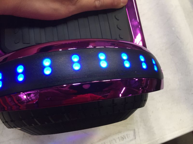 Photo 6 of ELECTRIC SELF-BALANCING SCOOTER JY-T3 CHROME PURPLE.