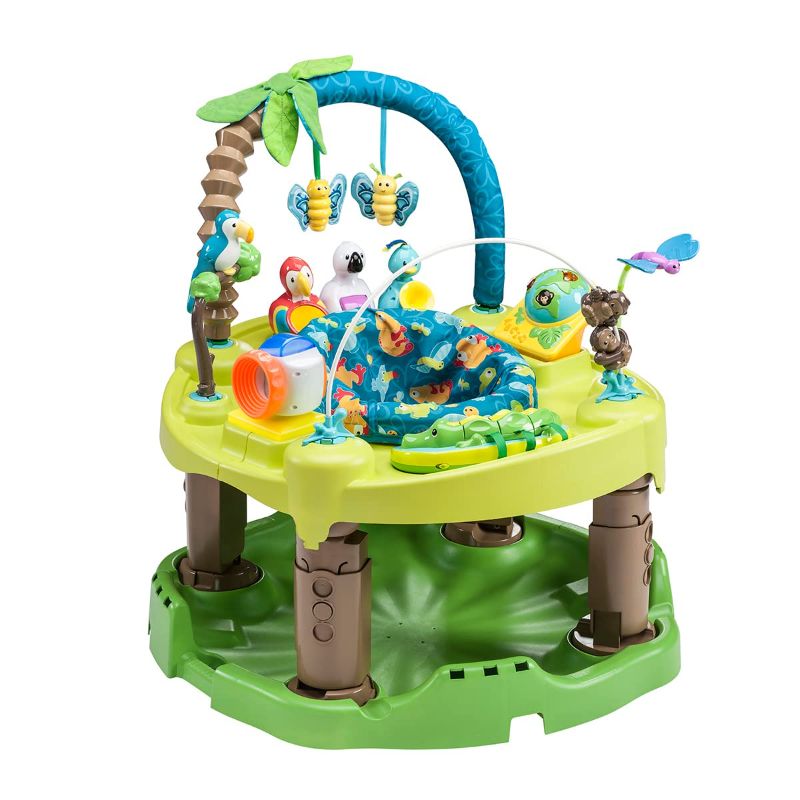 Photo 1 of Evenflo Exersaucer Triple Fun Active Learning Center, Life in the Amazon. PRIOR ASSEMBLY & USE.
