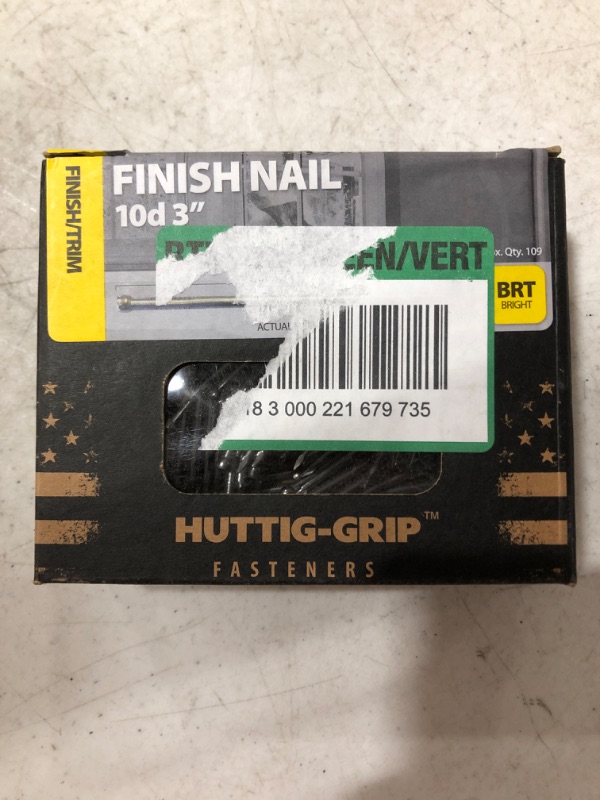 Photo 1 of 10d Bright Finish Nail 1 lb.
