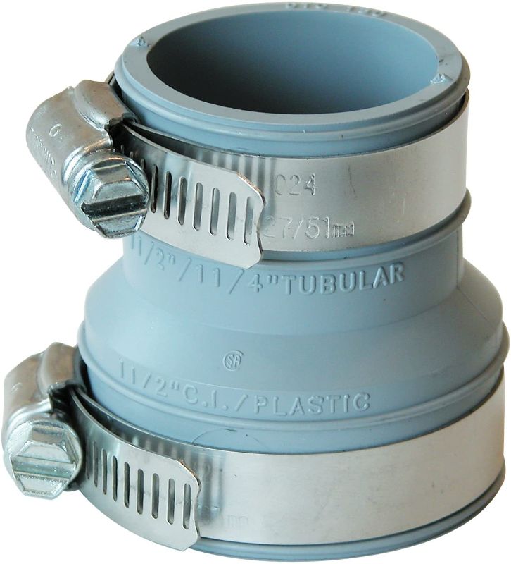 Photo 1 of Fernco Inc. PDTC-150 1-1/2-Inch Drain and Trap Connector
