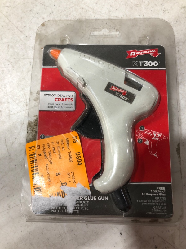 Photo 2 of Arrow Fastener MT300 Mini Hot Melt Glue Gun
