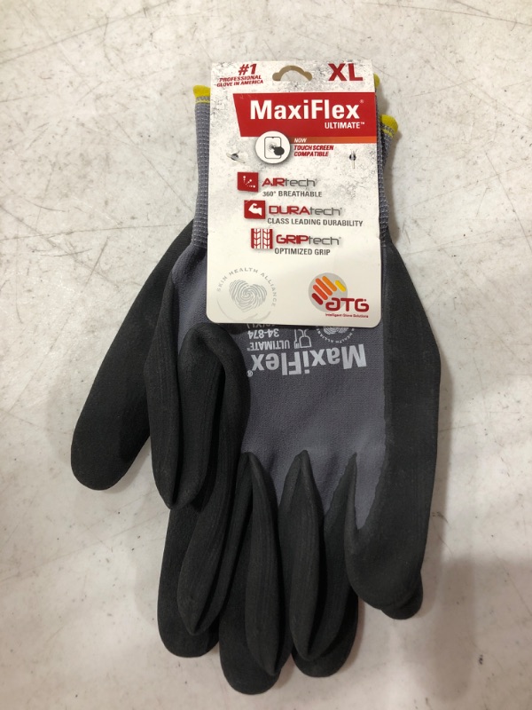 Photo 1 of Maxi Flex Ultimate 34-874, 10, Size XL Glove.